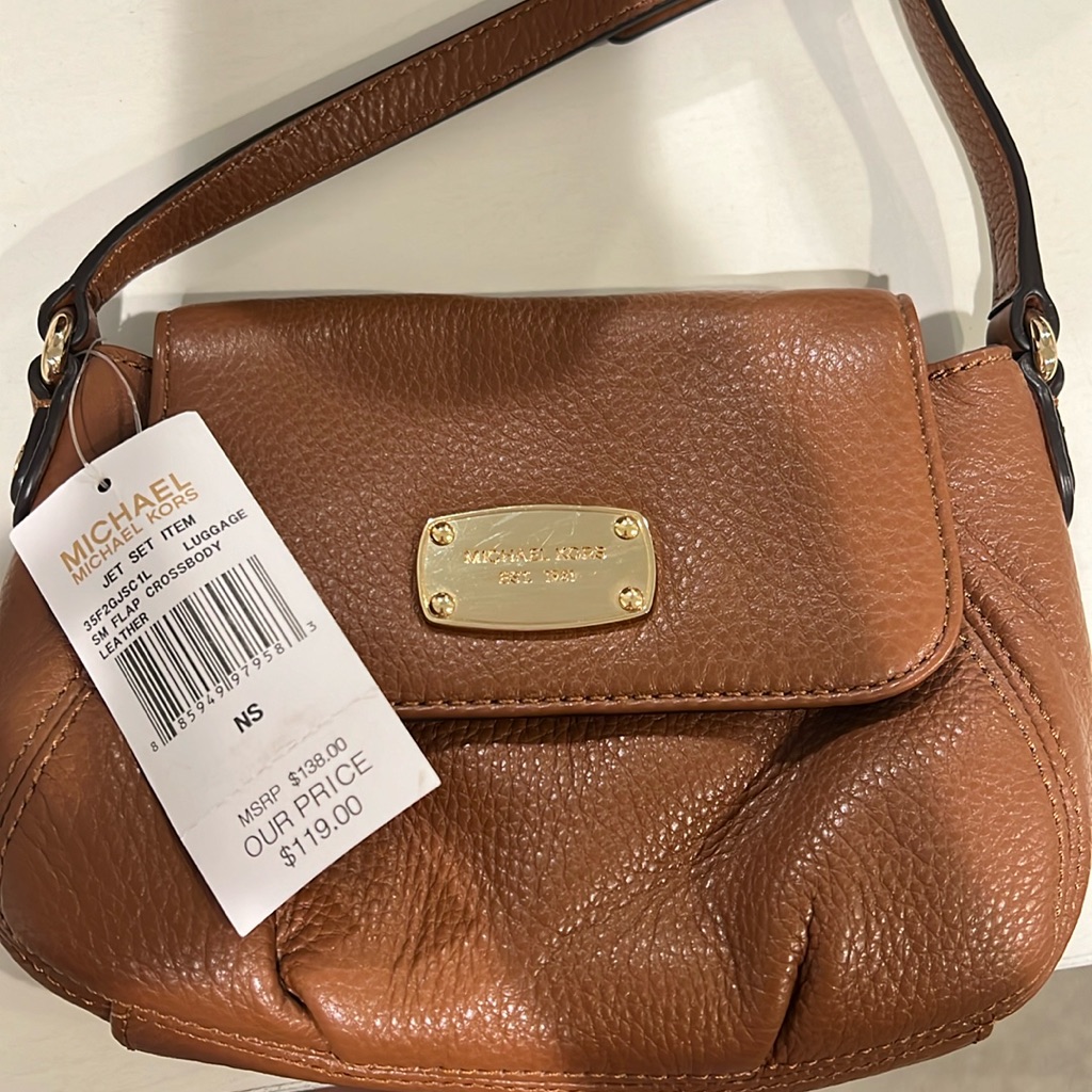 Michael Kors Crossbody Leather Bag Nwt